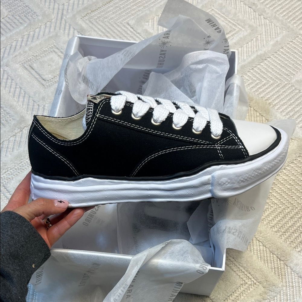 Maison Mihara Yasuhiro Peterson Sole Canvas Low